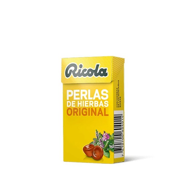 RICOLA PERLAS DE HIERBAS ORIGINAL 25G