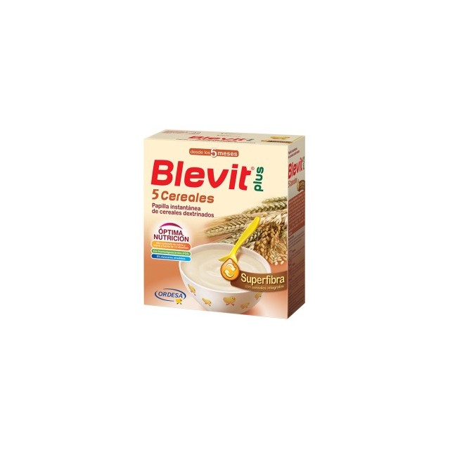 Blevit Plus Optimum Sin Gluten, Papilla para Bebé con 50% Cereales