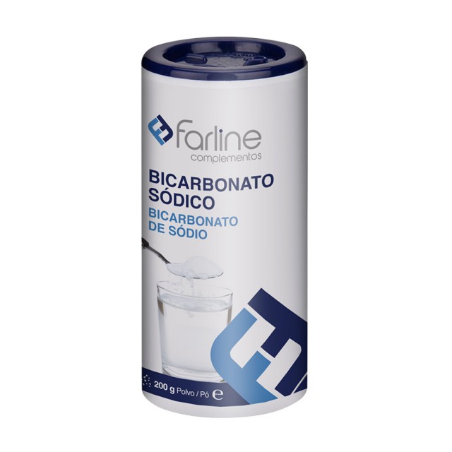 Bicarbonato Sódico Farline Polvo 200 gr*
