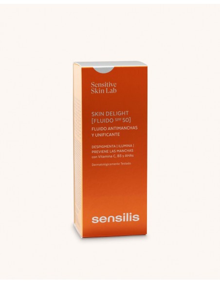 Sensilis Skin Delight Fluido Antimanchas y Unificante SPF50 50 ml.
