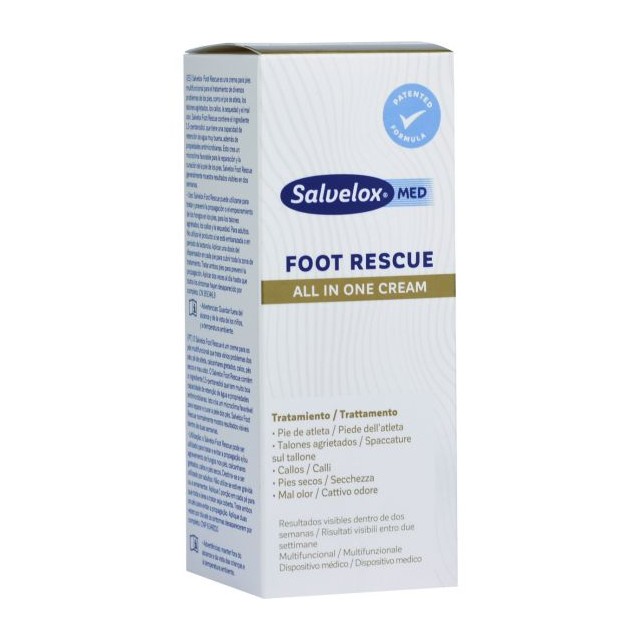 SALVELOX MED FOOT RESCUE ALL IN ONE CREAM 100 ML