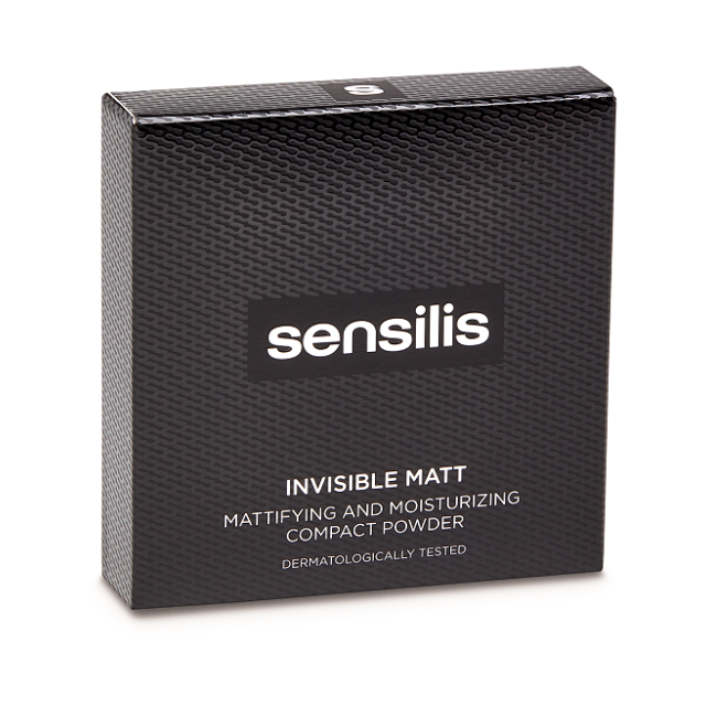 Sensilis Invisible Matt Polvo Compacto Matificante e Hidrantante 11g.