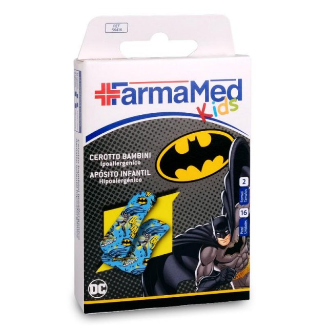 Apósitos infantiles FarmaMed Kids Batman 16 uds.