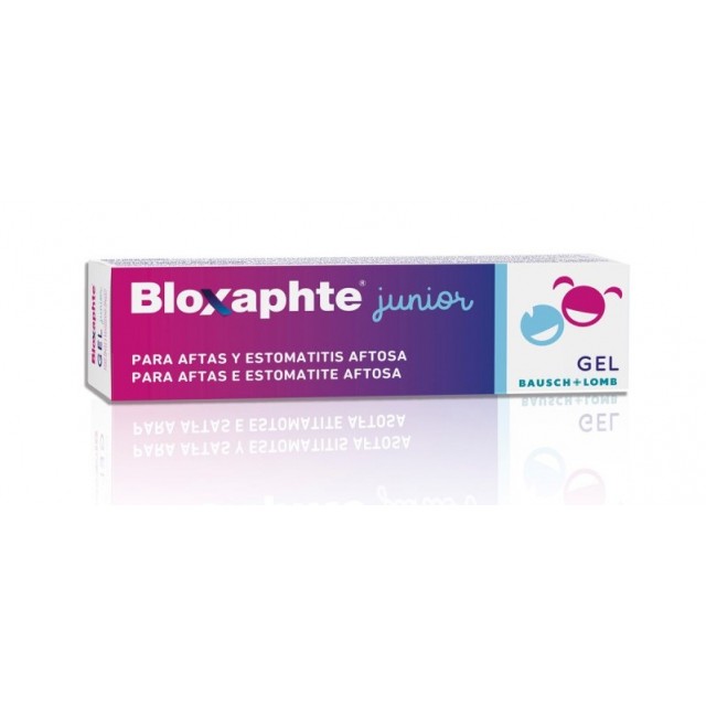 Bloxaphte Junior Bausch+Lomb Gel Aftas y Estomatitis Aftosa 15 ml.