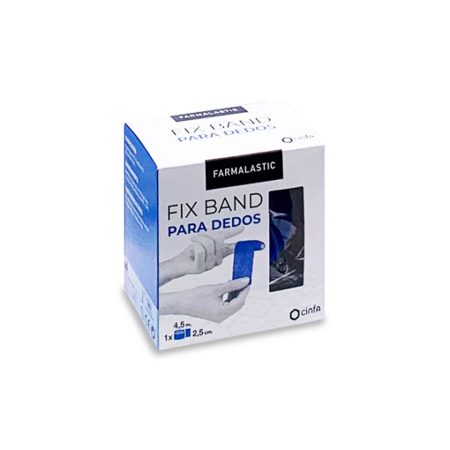 Farmalastic Fix Band para dedos 2,5 cm. x 4,5 m.