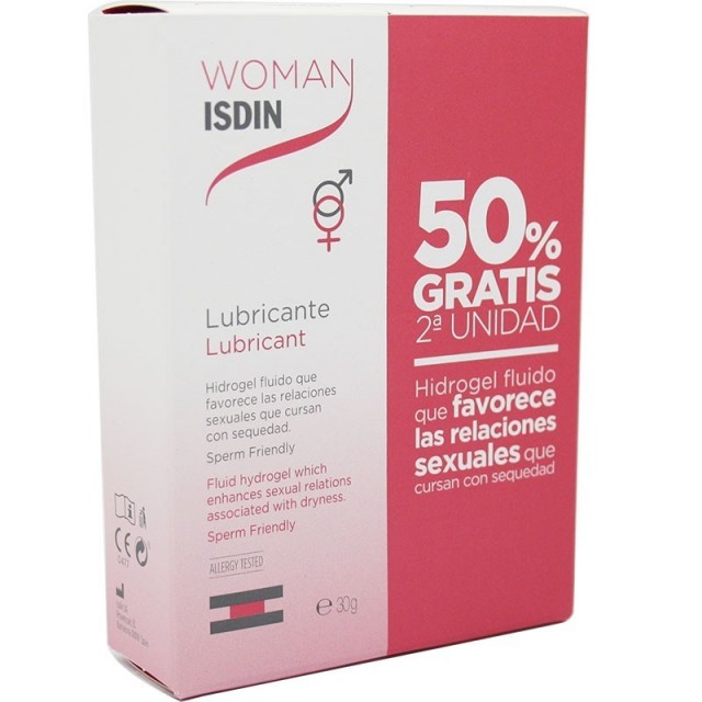 Pack Duplo Woman Isdin Lubricante 2x30 gr*