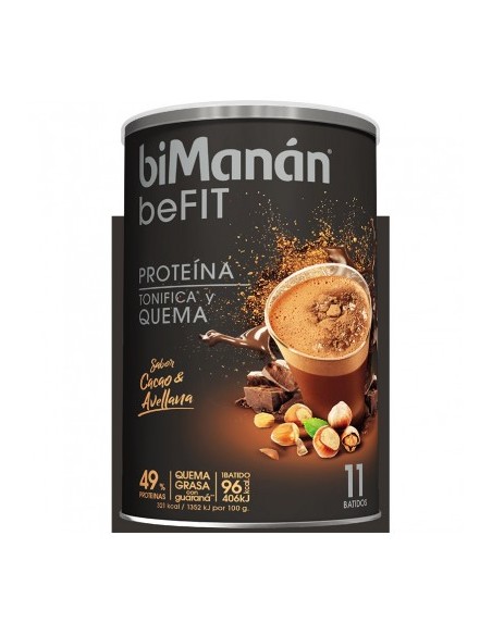 Bimanan BeFit Proteina Crema Cacao&Avellana 330 gr