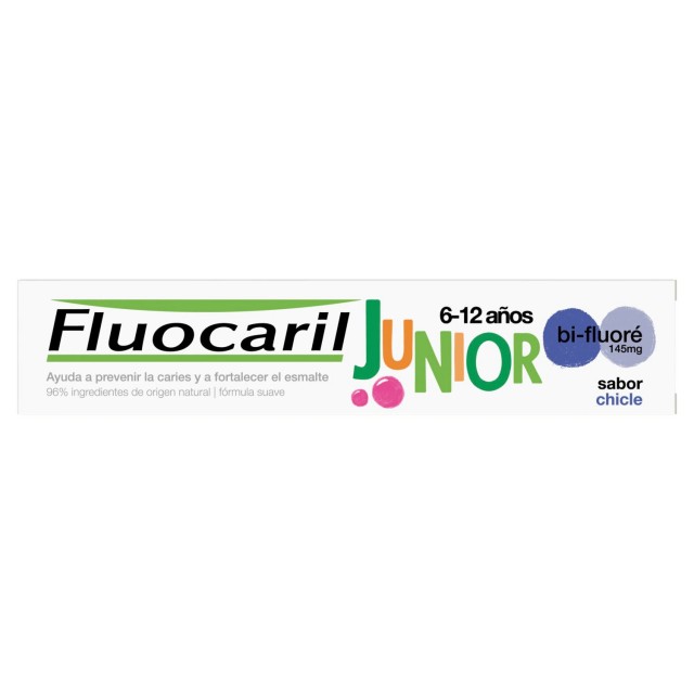 Fluocaril Junior 6-12 años sabor chicle 75 ml