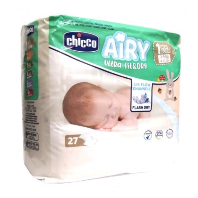 Pañales Chicco Airy Ultra Fit & Dry...