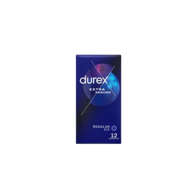 Durex Extra Seguro Regular Fit 12 U