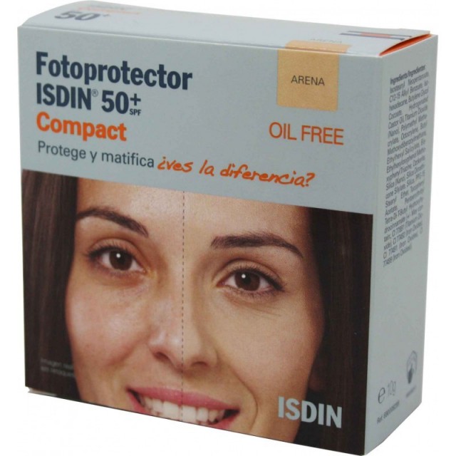 FOTOPROTECTOR ISDIN 50+ COMPACT ARENA
